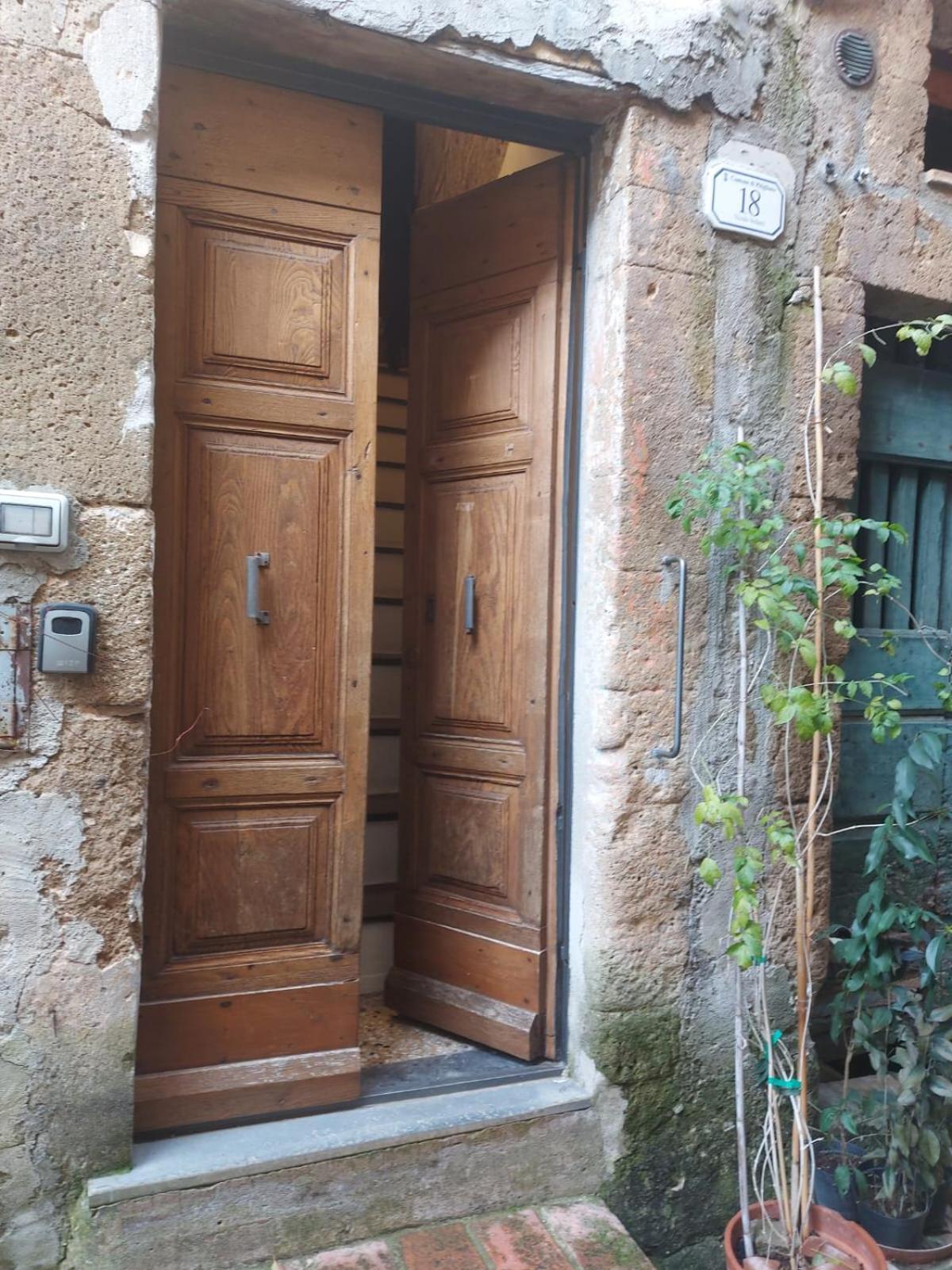 La Casa Romantica Nel Ghetto Pitigliano Buitenkant foto